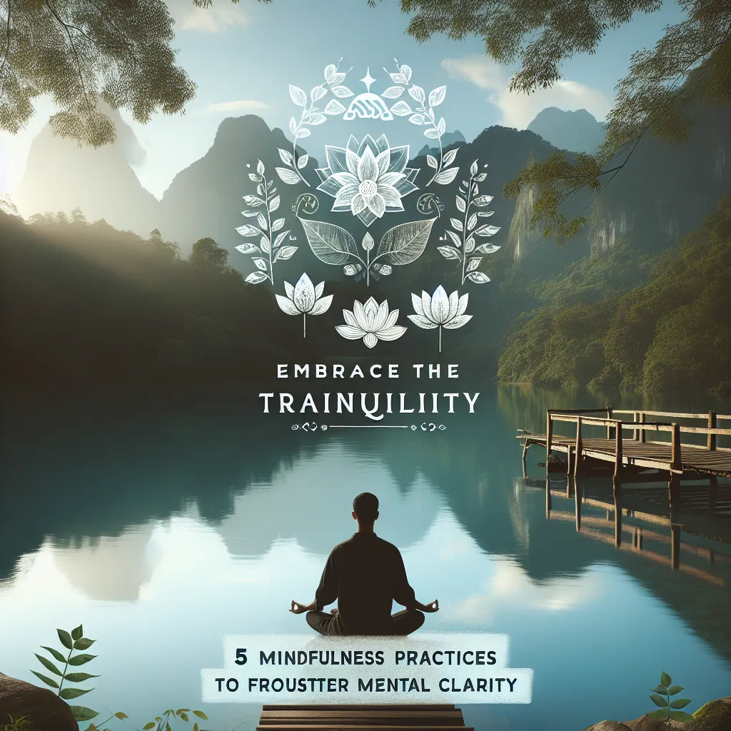 Embrace the Tranquility: 5 Mindfulness Practices to Foster Mental Clarity