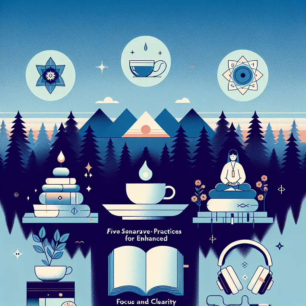 Unravel Your Mind: Five Serene Practices for Enhanced Focus and Clarity