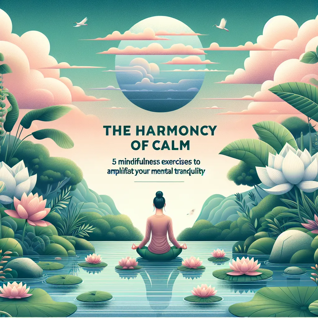 The Harmony of Calm: 5 Mindfulness Exercises to Amplify Your Mental Tranquility
