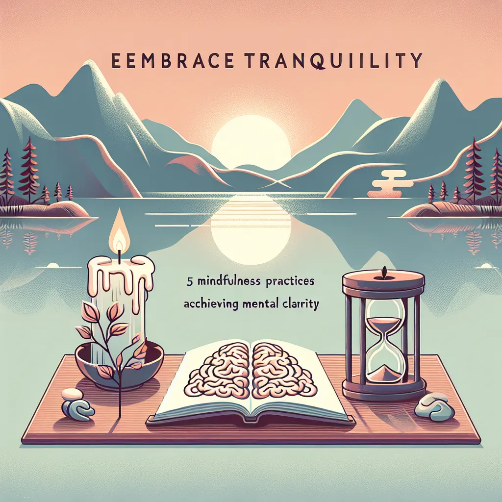 Embrace Tranquility: 5 Mindfulness Practices for Achieving Mental Clarity