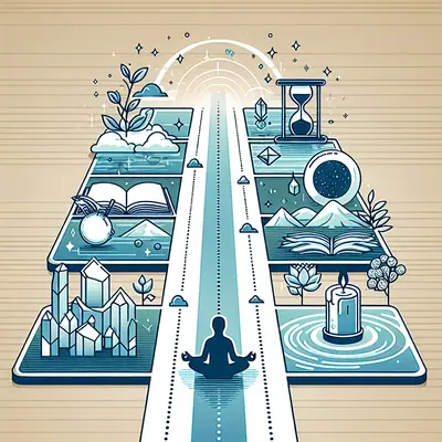 The Pathway to Peaceful Clarity: Five Mindful Methods for Crystalline Concentration