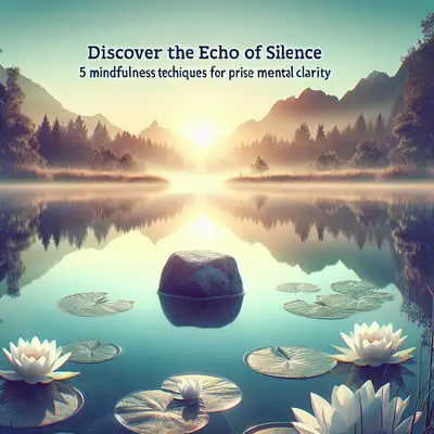 Discover the Echo of Silence: 5 Mindfulness Techniques for Pristine Mental Clarity